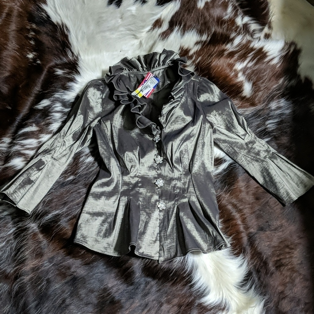 R & M Richards M dressy fitted top